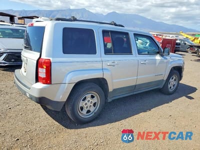 Trzecie zdjęcie samochodu z tyłu: 2011 JEEP PATRIOT SPORT VIN:1J4NT1GAXBD270974 - miniatura