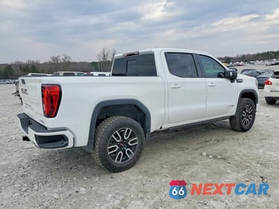 Trzecie zdjęcie samochodu z tyłu: 2021 GMC SIERRA K1500 AT4 VIN:3GTP9EEL9MG368912 - miniatura