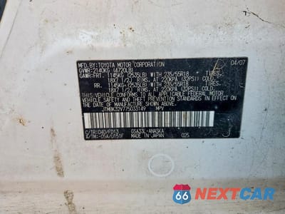 Zdjęcie 14 z 14 samochodu: 2007 TOYOTA RAV4 SPORT VIN:JTMBK32V775033149 - miniatura