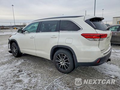 Drugie zdjęcie samochodu z przodu: 2017 TOYOTA HIGHLANDER SE VIN:5TDJZRFH9HS376202 - miniatura