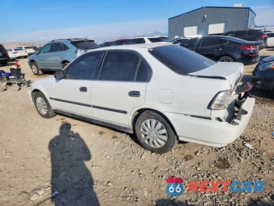 Drugie zdjęcie samochodu z przodu: 1997 HONDA CIVIC LX VIN:1HGEJ6676VL036602 - miniatura