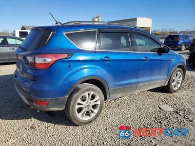 Trzecie zdjęcie samochodu z tyłu: 2018 FORD ESCAPE SEL VIN:1FMCU9HD3JUB17509 - miniatura