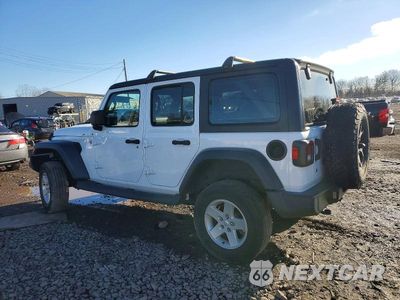 Drugie zdjęcie samochodu z przodu: 2019 JEEP WRANGLER UNLIMITED SPORT VIN:1C4HJXDGXKW644136 - miniatura