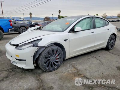 2021 TESLA MODEL 3 5YJ3E1ECXMF926209 - główne zdjęcie licytacji z USA - miniatura