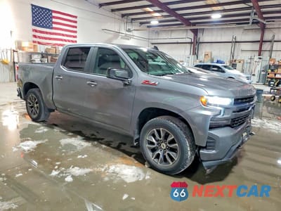 Czwarte zdjęcie samochodu z boku: 2019 CHEVROLET SILVERADO K1500 RST VIN:3GCUYEED4KG257535 - miniatura
