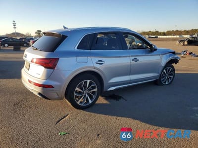 Trzecie zdjęcie samochodu z tyłu: 2021 AUDI Q5 PREMIUM PLUS VIN:WA1BAAFY0M2016714 - miniatura