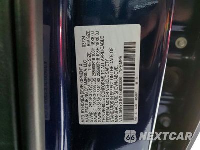 Zdjęcie 14 z 14 samochodu: 2025 HONDA PILOT EXL VIN:5FNYG1H47SB003008 - miniatura