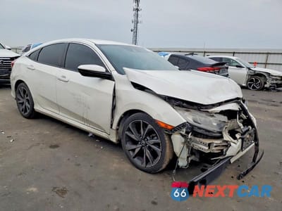 Czwarte zdjęcie samochodu z boku: 2019 HONDA CIVIC SPORT VIN:2HGFC2F83KH523006 - miniatura