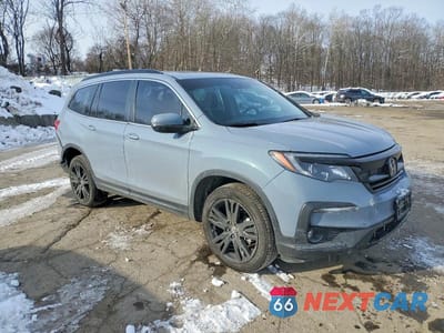 Czwarte zdjęcie samochodu z boku: 2022 HONDA PILOT SE VIN:5FNYF6H24NB091468 - miniatura