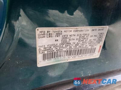 Zdjęcie 13 z 15 samochodu: 1997 TOYOTA RAV4 VIN:JT3HP10V2V7055522 - miniatura