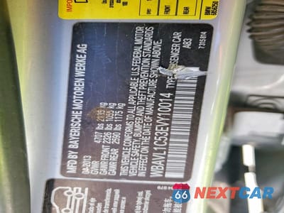 Zdjęcie 13 z 13 samochodu: 2014 BMW X1 VIN:WBAVL1C53EVY10014 - miniatura