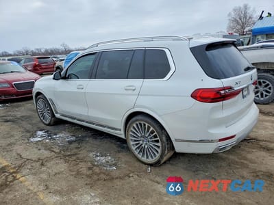 Drugie zdjęcie samochodu z przodu: 2021 BMW X7 XDRIVE40I VIN:5UXCW2C07M9G15795 - miniatura