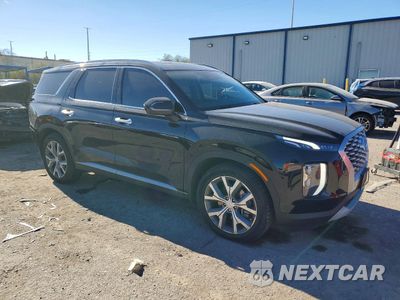 Czwarte zdjęcie samochodu z boku: 2021 HYUNDAI PALISADE SEL VIN:KM8R44HE6MU213144 - miniatura
