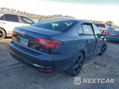 Trzecie zdjęcie samochodu z tyłu: 2016 VOLKSWAGEN JETTA S VIN:3VW267AJ2GM302398 - miniatura
