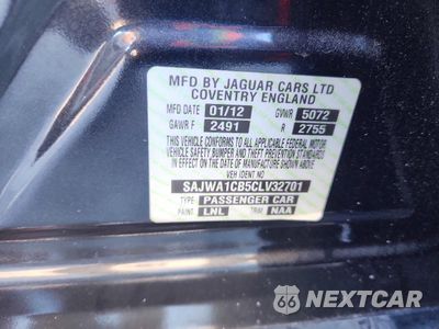 Zdjęcie 12 z 12 samochodu: 2012 JAGUAR XJ VIN:SAJWA1CB5CLV32701 - miniatura