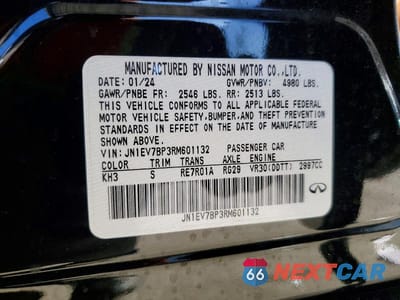 Zdjęcie 12 z 12 samochodu: 2024 INFINITI Q50 LUXE VIN:JN1EV7BP3RM601132 - miniatura