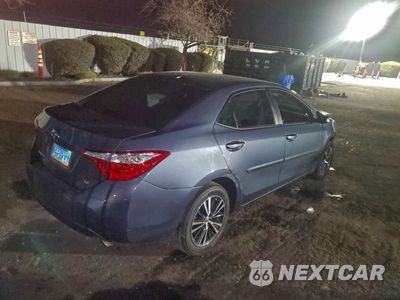 Trzecie zdjęcie samochodu z tyłu: 2016 TOYOTA COROLLA L VIN:2T1BURHE6GC736460 - miniatura