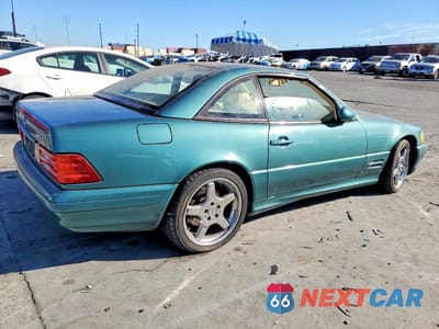 Trzecie zdjęcie samochodu z tyłu: 1999 MERCEDES-BENZ SL 500 VIN:WDBFA68F6XF175345 - miniatura