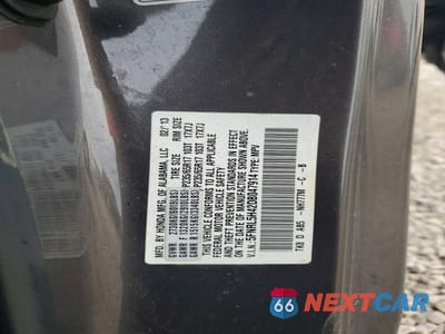 Zdjęcie 13 z 13 samochodu: 2013 HONDA ODYSSEY EX VIN:5FNRL5H42DB047914 - miniatura