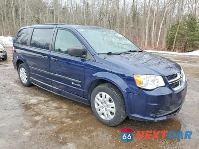 Czwarte zdjęcie samochodu z boku: 2015 DODGE GRAND CARAVAN SE VIN:2C4RDGBG8FR616686 - miniatura