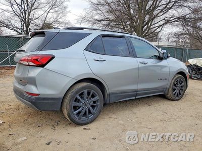 Trzecie zdjęcie samochodu z tyłu: 2024 CHEVROLET EQUINOX RS VIN:3GNAXWEG6RS117328 - miniatura