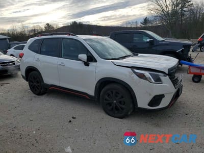 Czwarte zdjęcie samochodu z boku: 2022 SUBARU FORESTER SPORT VIN:JF2SKAJC1NH483722 - miniatura