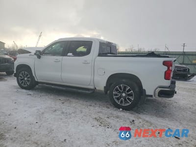 Drugie zdjęcie samochodu z przodu: 2022 CHEVROLET SILVERADO LTD K1500 LT VIN:3GCUYDET0NG118279 - miniatura