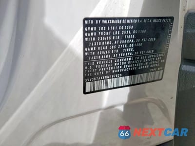Zdjęcie 14 z 14 samochodu: 2022 VOLKSWAGEN TIGUAN SE VIN:3VV3B7AX8NM167823 - miniatura