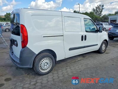 Trzecie zdjęcie samochodu z tyłu: 2016 RAM PROMASTER CITY DELIVERY VAN VIN:ZFBERFATXG6B68880 - miniatura