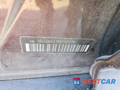 Zdjęcie 12 z 12 samochodu: 2011 KIA OPTIMA VIN:KNAGM4A78B5161379 - miniatura