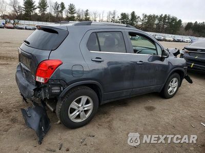 Trzecie zdjęcie samochodu z tyłu: 2016 CHEVROLET TRAX 1LT VIN:3GNCJPSB9GL164885 - miniatura