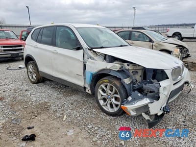 Czwarte zdjęcie samochodu z boku: 2013 BMW X3 XDRIVE35I VIN:5UXWX7C55DL981385 - miniatura