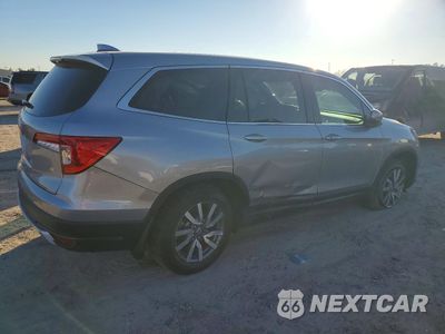 Trzecie zdjęcie samochodu z tyłu: 2019 HONDA PILOT EXL VIN:5FNYF5H50KB009137 - miniatura