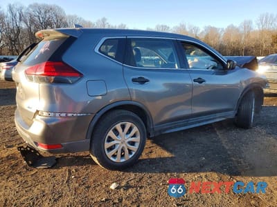 Trzecie zdjęcie samochodu z tyłu: 2017 NISSAN ROGUE S VIN:KNMAT2MV1HP523396 - miniatura
