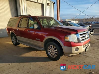 Czwarte zdjęcie samochodu z boku: 2007 FORD EXPEDITION EL EDDIE BAUER VIN:1FMFK18507LA70905 - miniatura