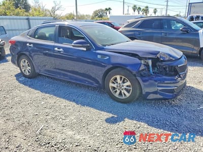 Czwarte zdjęcie samochodu z boku: 2018 KIA OPTIMA LX VIN:5XXGT4L34JG194308 - miniatura