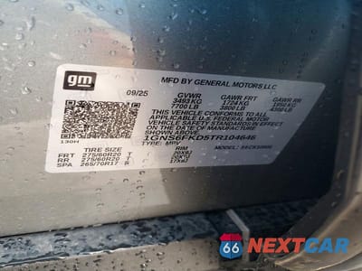 Zdjęcie 14 z 14 samochodu: 2026 CHEVROLET SUBURBAN K1500 PREMIER VIN:1GNS6FKD5TR104646 - miniatura