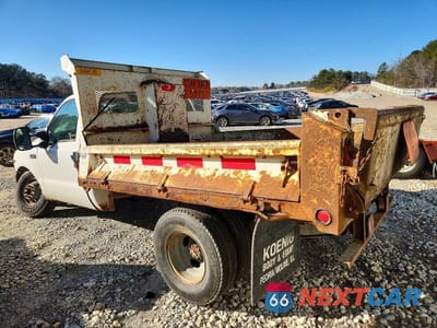 Drugie zdjęcie samochodu z przodu: 2001 FORD F350 SUPER DUTY DUMP TRUCK VIN:1FDWF36L61EC01512 - miniatura