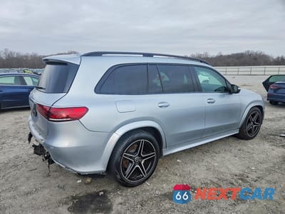Trzecie zdjęcie samochodu z tyłu: 2022 MERCEDES-BENZ GLS 450 4MATIC VIN:4JGFF5KE3NA791281 - miniatura