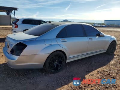 Trzecie zdjęcie samochodu z tyłu: 2007 MERCEDES-BENZ S 550 VIN:WDDNG71X07A079024 - miniatura