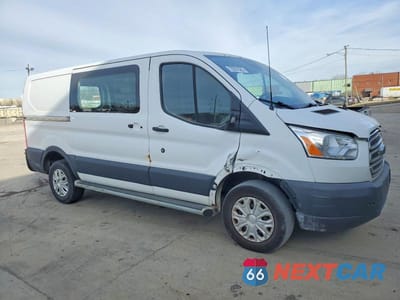 Czwarte zdjęcie samochodu z boku: 2018 FORD TRANSIT T-250 LOW ROOF CARGO VAN VIN:1FTYR1YM1JKA64866 - miniatura