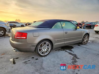 Trzecie zdjęcie samochodu z tyłu: 2009 AUDI A4 2.0T CABRIOLET VIN:WAUAF48H49K008749 - miniatura
