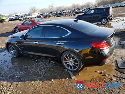 Drugie zdjęcie samochodu z przodu: 2021 GENESIS G70 ADVANC VIN:KMTG74LE3MU072691 - miniatura