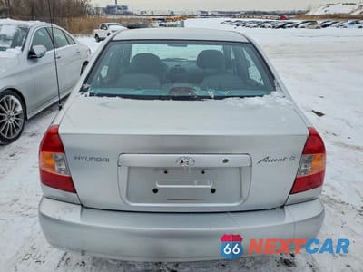 Zdjęcie 6 z 11 samochodu: 2002 HYUNDAI ACCENT GL VIN:KMHCG45C02U325127 - miniatura