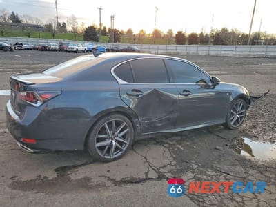 Trzecie zdjęcie samochodu z tyłu: 2018 LEXUS GS 350 BASE VIN:JTHBZ1BL5JA014319 - miniatura