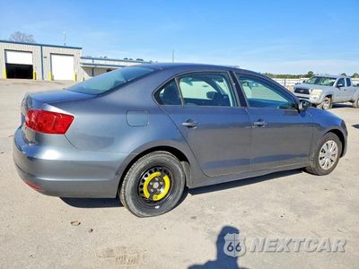 Trzecie zdjęcie samochodu z tyłu: 2014 VOLKSWAGEN JETTA BASE VIN:3VW2K7AJ1EM293167 - miniatura