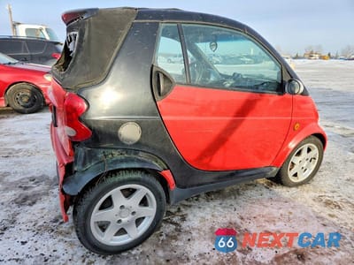 Trzecie zdjęcie samochodu z tyłu: 2006 SMART FORTWO VIN:WMEAK00F46J280500 - miniatura