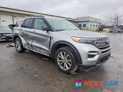 Czwarte zdjęcie samochodu z boku: 2020 FORD EXPLORER LIMITED VIN:1FMSK8FH1LGC64706 - miniatura