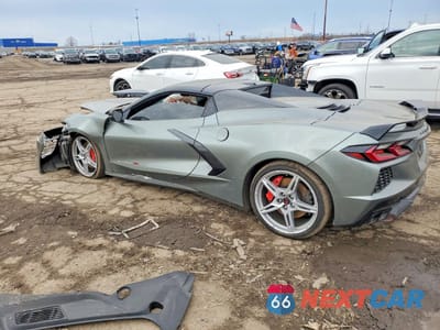 Drugie zdjęcie samochodu z przodu: 2024 CHEVROLET CORVETTE STINGRAY 1LT VIN:1G1YA3D45R5103938 - miniatura