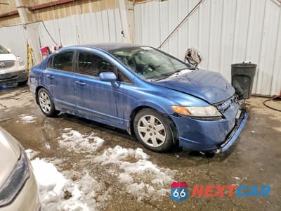 Czwarte zdjęcie samochodu z boku: 2008 HONDA CIVIC LX VIN:2HGFA16598H529830 - miniatura